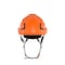 Defender Safety Safety Helmets, H2 Series, Acrylonitrile Butadiene Styrene (ABS), Ratchet, Type 2, Class E, Orange H2-EH-05 - alternate 6